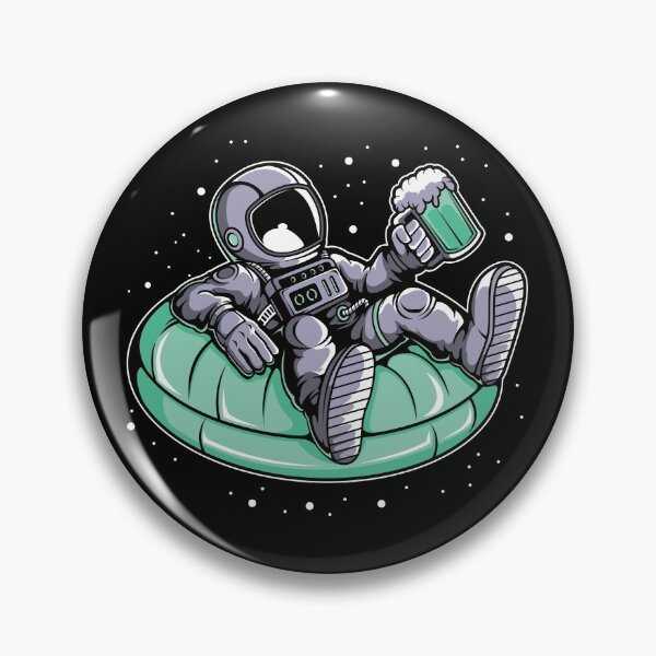 Item preview, Astronaut Float Beer - Funny Outer Space Lovers designed and sold by Desteroids.