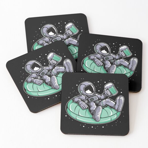 Item preview, Astronaut Float Beer - Funny Outer Space Lovers designed and sold by Desteroids.