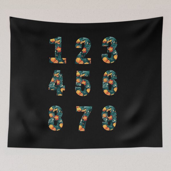 Item preview,  Floral Number pack designed and sold by RanirO.