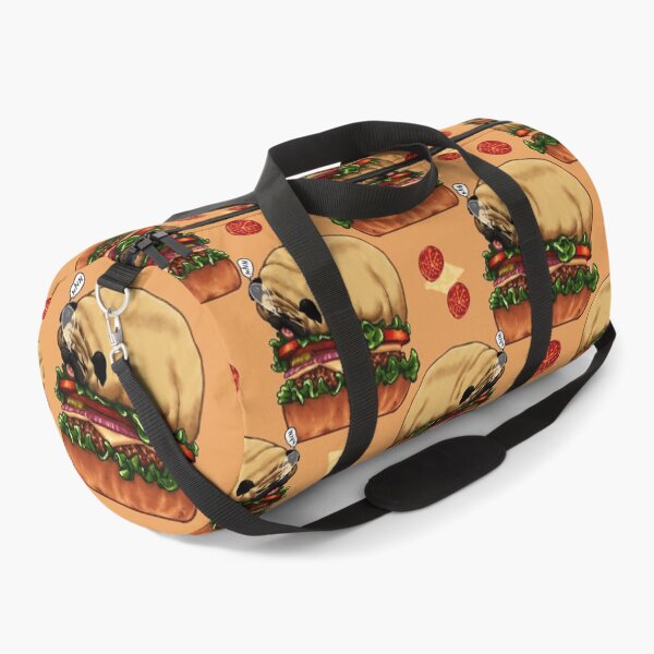 Item preview, Pug loaf Burger pattern designed and sold by Walkcircle.