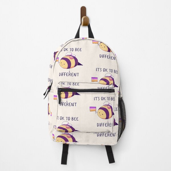 Item preview, It's Ok To Be Different, Trixic Pride Bee Pun designed and sold by ForTheFrogWar.