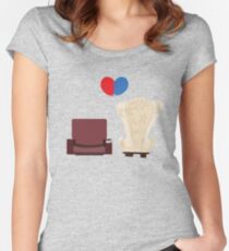 u p Women's Fitted Scoop T-Shirt