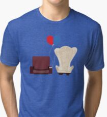 Camiseta de tejido mixto arriba