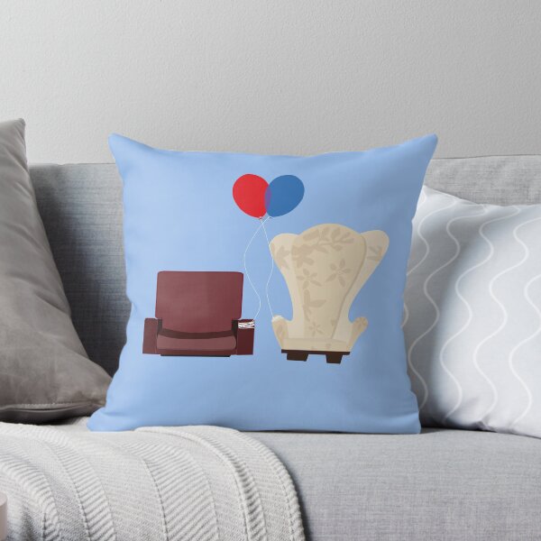 u p Throw Pillow