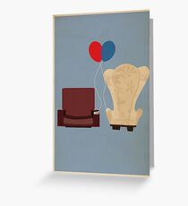 u p Greeting Card