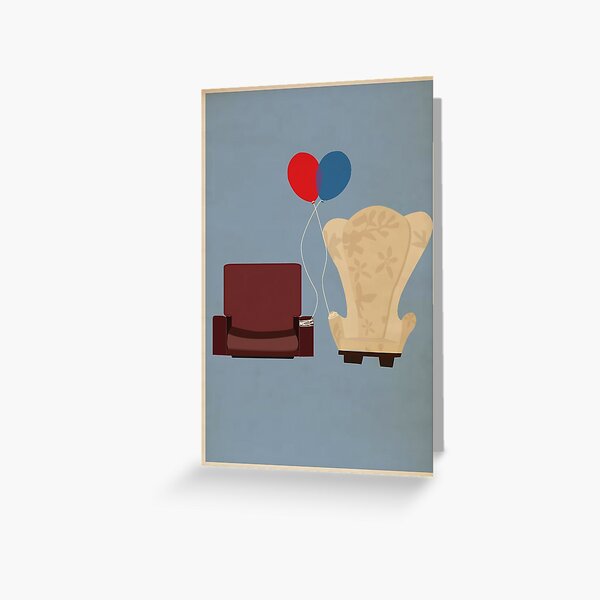 u p Greeting Card