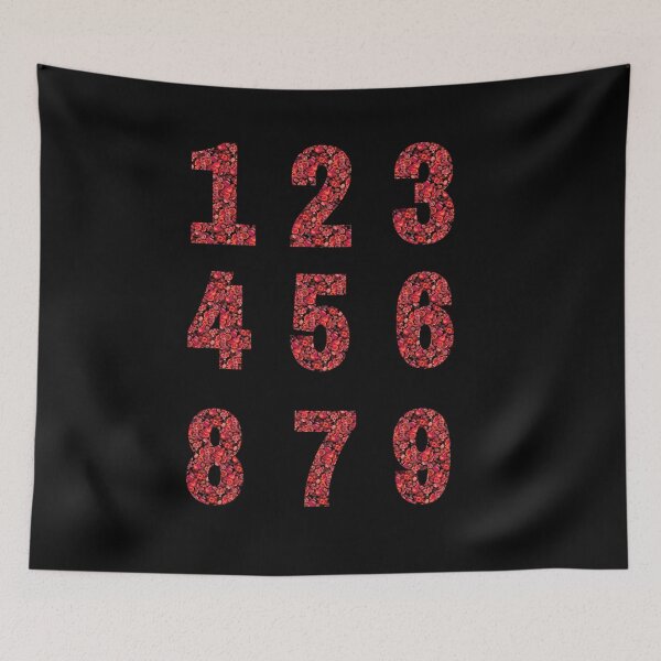 Item preview,  Floral Number pack designed and sold by RanirO.