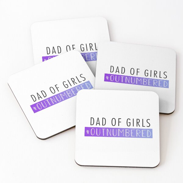 Item preview, Dad Of Girls #Outnambered designed and sold by Dutlu.