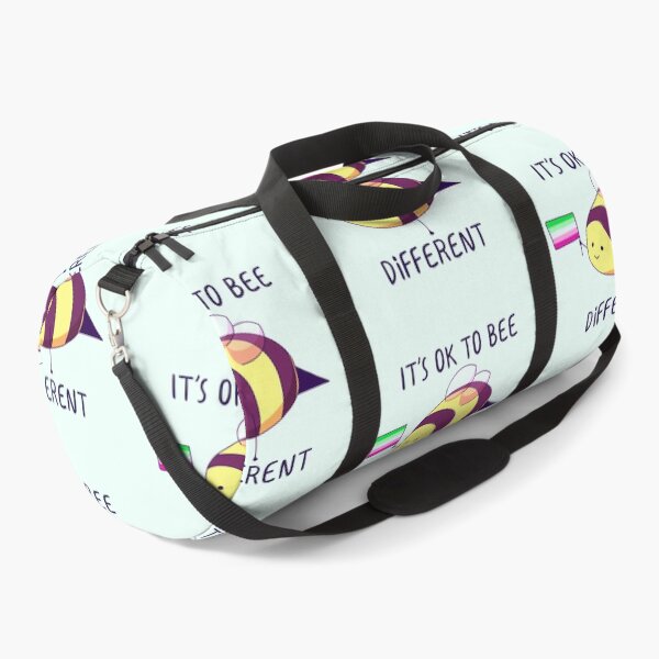 Item preview, It's Ok To Be Different, Abrosexual Pride Bee Pun  designed and sold by ForTheFrogWar.