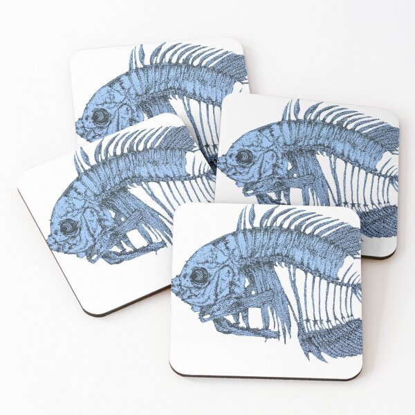 Item preview, fish bones designed and sold by artistara.
