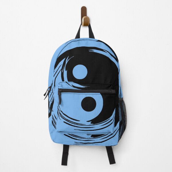 Item preview, Ying Yang Bandana on Blue designed and sold by Nola Lee Kelsey.