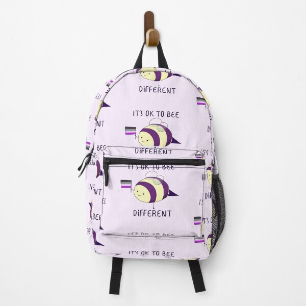 Item preview, It's Ok To Be Different, Asexual Pride Bee Pun designed and sold by ForTheFrogWar.