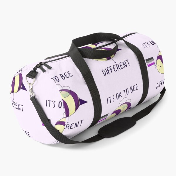 Item preview, It's Ok To Be Different, Asexual Pride Bee Pun  designed and sold by ForTheFrogWar.