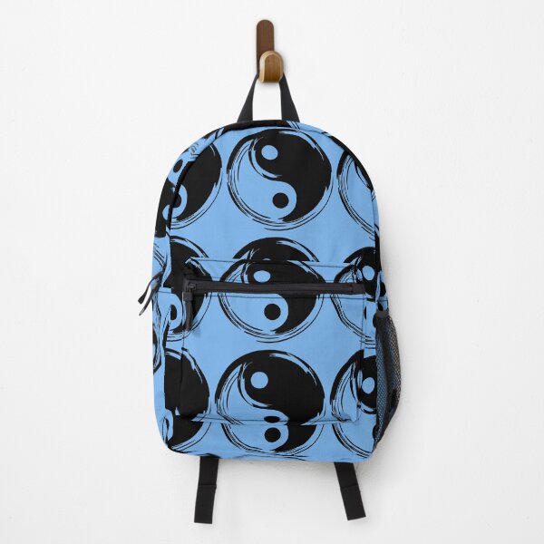 Item preview, Ying Yang Pattern on Blue designed and sold by Nola Lee Kelsey.