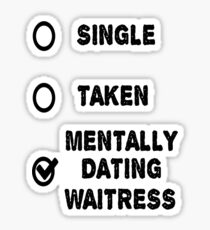 The Waitress Sticker