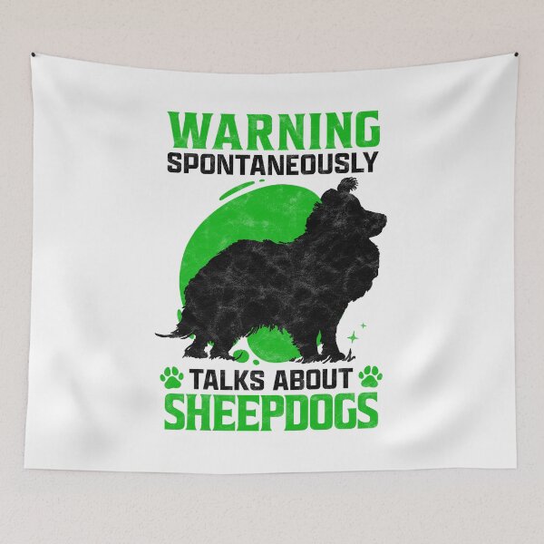 Item preview, Speaks spontaneously about Shetland Sheepdog Sheltie humor designed and sold by madgrfx.