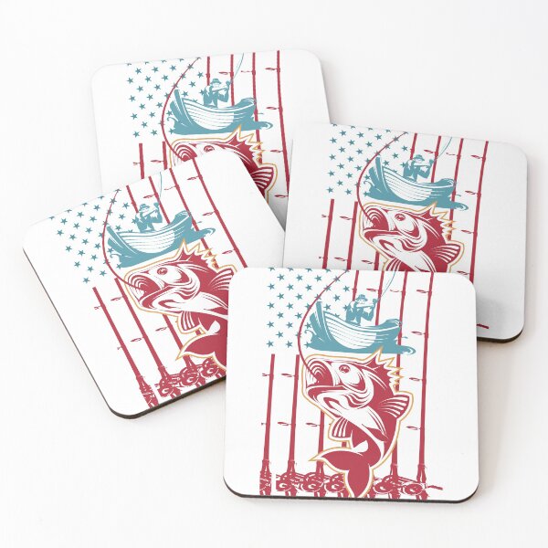 Item preview, Fishing pole american US flag, Fisherman 2021 designed and sold by ACHRAF877.
