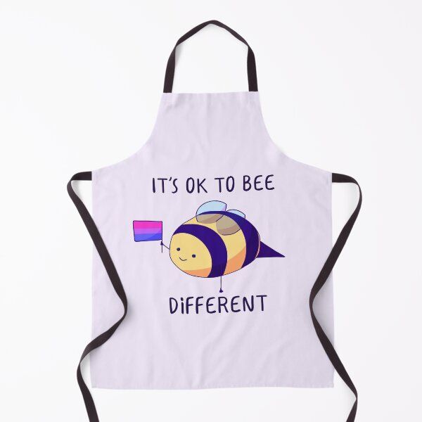 Item preview, It's Ok To Be Different, Bisexual Pride Bee Pun designed and sold by ForTheFrogWar.