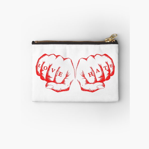 Item preview, Love and Hate two fists designed and sold by yennyz.