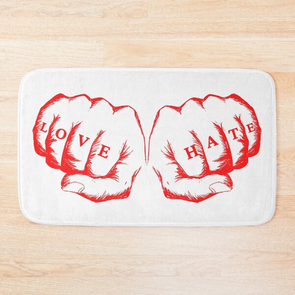 Item preview, Love and Hate two fists designed and sold by yennyz.