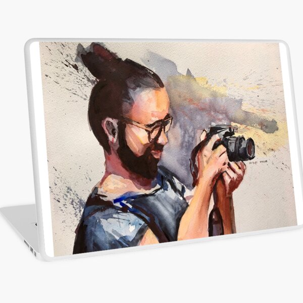 Through the lenses Laptop Skin