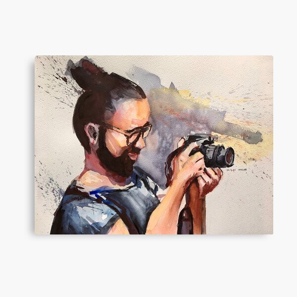 Through the lenses Canvas Print