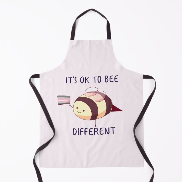 Item preview, It's Ok To Be Different, Demigirl Pride Bee Pun designed and sold by ForTheFrogWar.