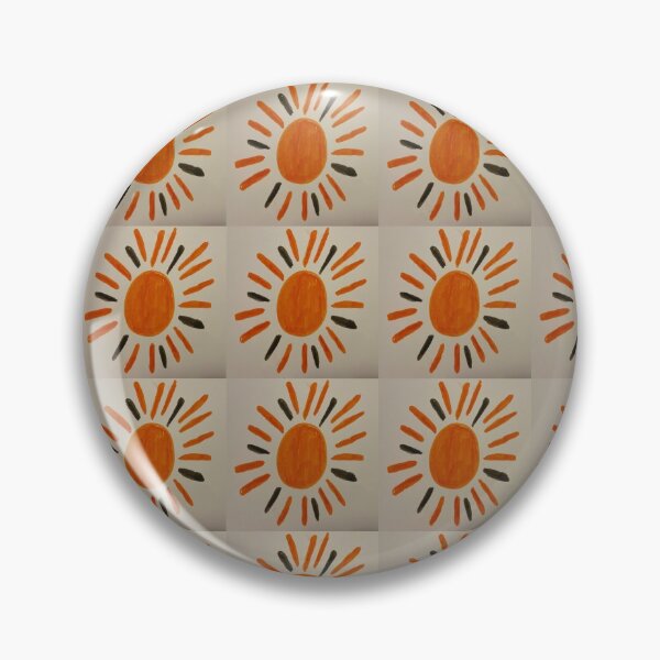Item preview, BURNT ORANGE BOHO SUN designed and sold by RetroPlaceee.