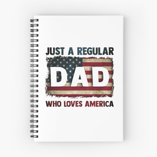 Item preview, Just A Regular Dad Who Loves America designed and sold by Dutlu.