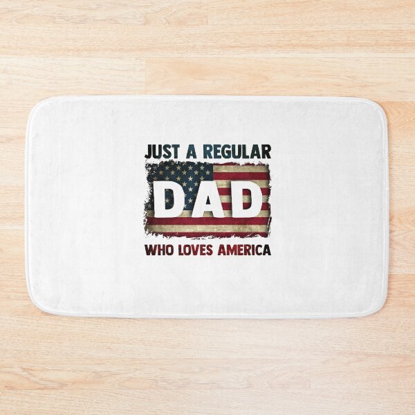 Item preview, Just A Regular Dad Who Loves America designed and sold by Dutlu.