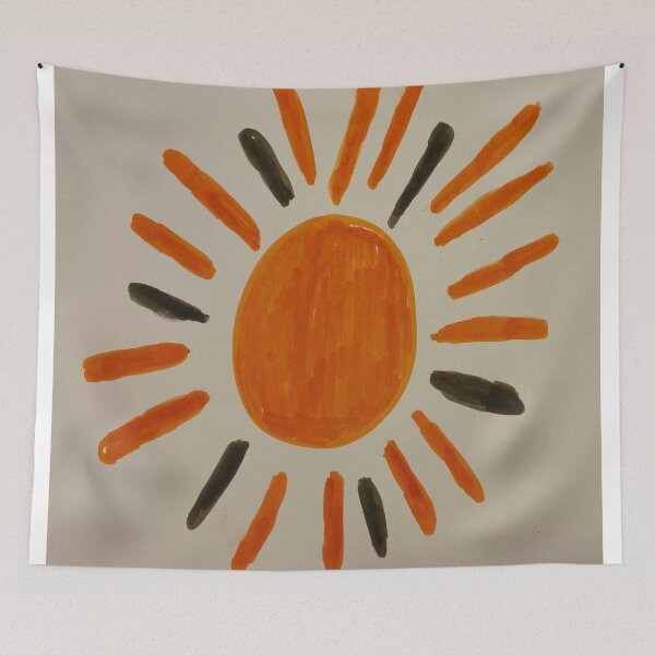Item preview, BURNT ORANGE BOHO SUN designed and sold by RetroPlaceee.