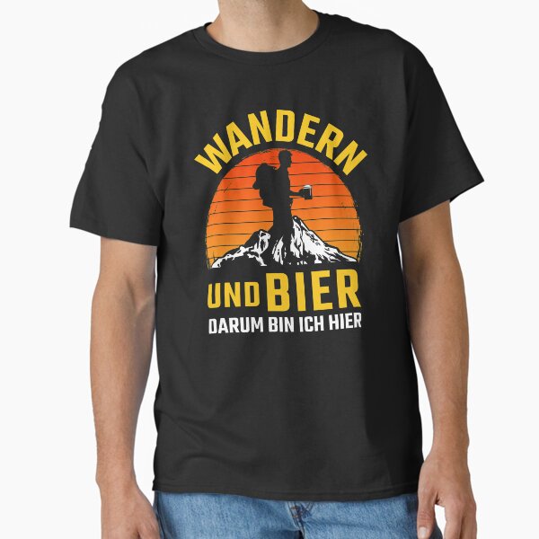 Item preview, Hiking and beer that's why I'm here designed and sold by Wohnmobil-Liebe.