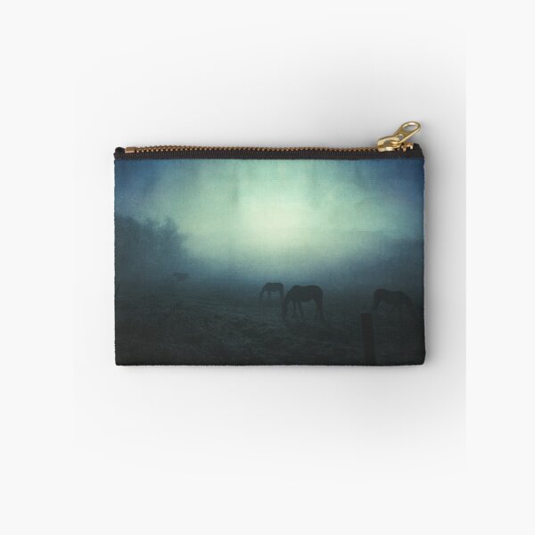 Item preview, Horses in Fog And Backlight designed and sold by Dyrk Wyst Redbubble Shop.