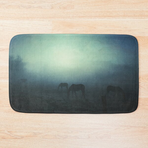 Item preview, Horses in Fog And Backlight designed and sold by Dyrk Wyst Redbubble Shop.