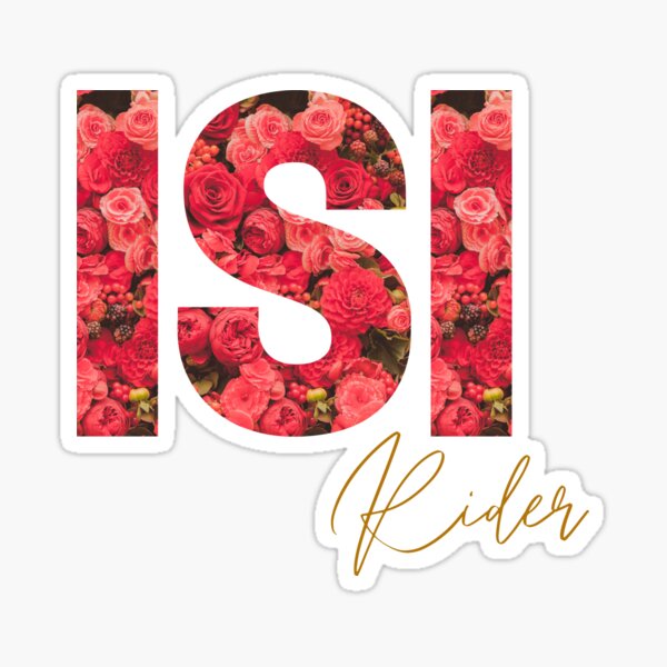 Isi Rider Sticker