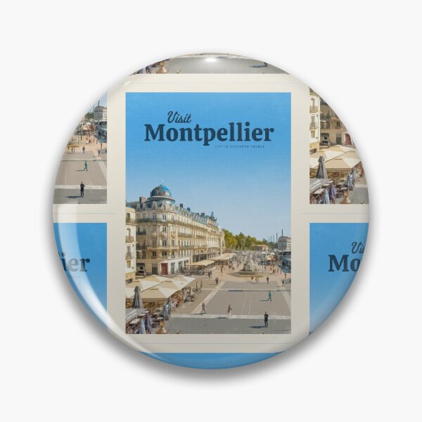 Item preview, Visit Montpellier designed and sold by Mercury Club.