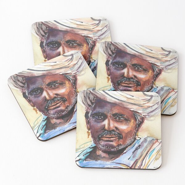 Turban Coasters (Set of 4)