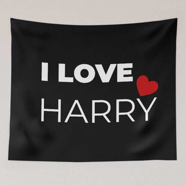 Item preview, I LOVE HARRY New Trending cute heart design 2021 designed and sold by TeenLake.