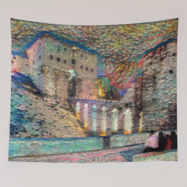 Item preview, Aleppo Castle قلعة حلب - Magi designed and sold by Homsalgia.