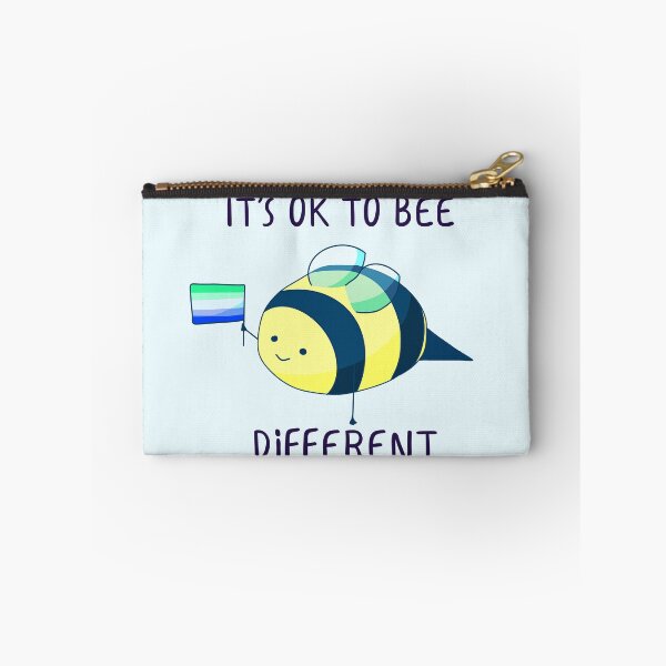Item preview, It's Ok To Be Different, Gay Pride Bee Pun  designed and sold by ForTheFrogWar.