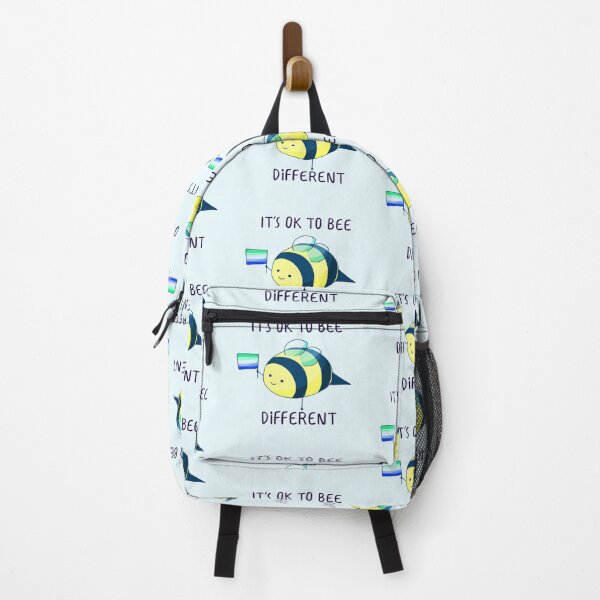 Item preview, It's Ok To Be Different, Gay Pride Bee Pun  designed and sold by ForTheFrogWar.