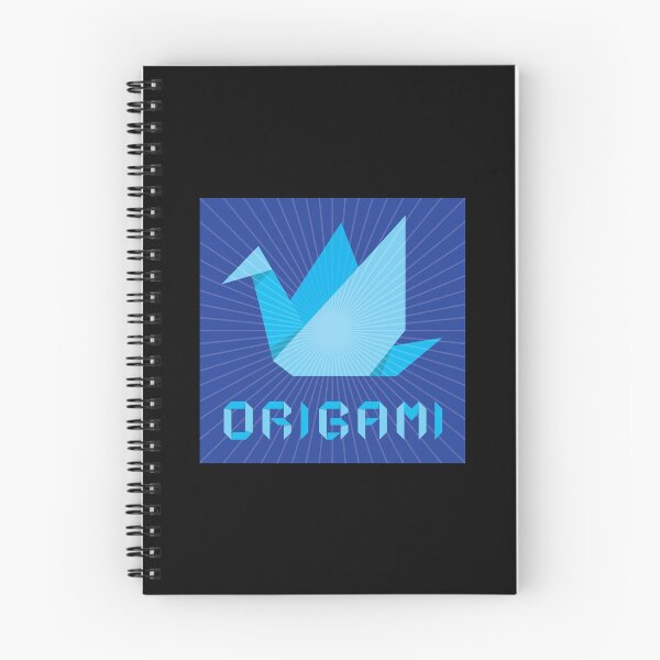 Item preview, Origami Crane Bird Blue designed and sold by STUDIO-72.