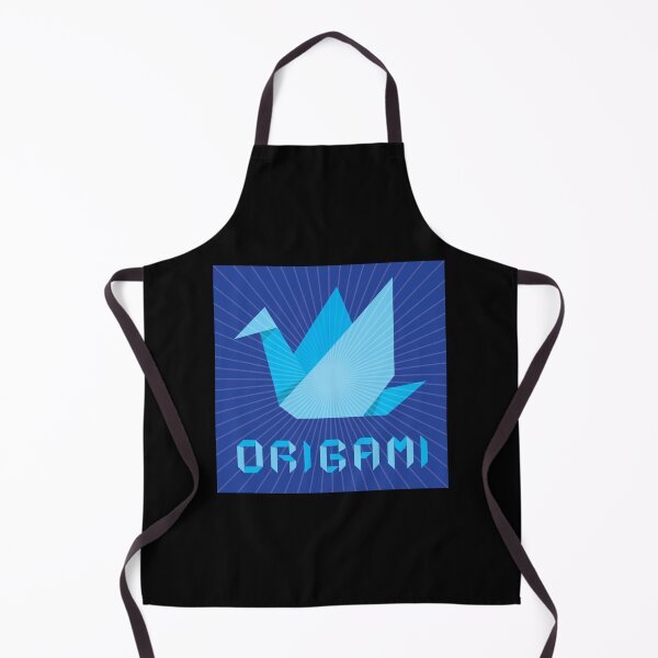 Item preview, Origami Crane Bird Blue designed and sold by STUDIO-72.