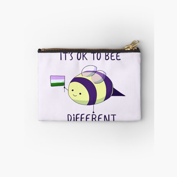 Item preview, It's Ok To Be Different, Genderfluid Pride Bee Pun  designed and sold by ForTheFrogWar.