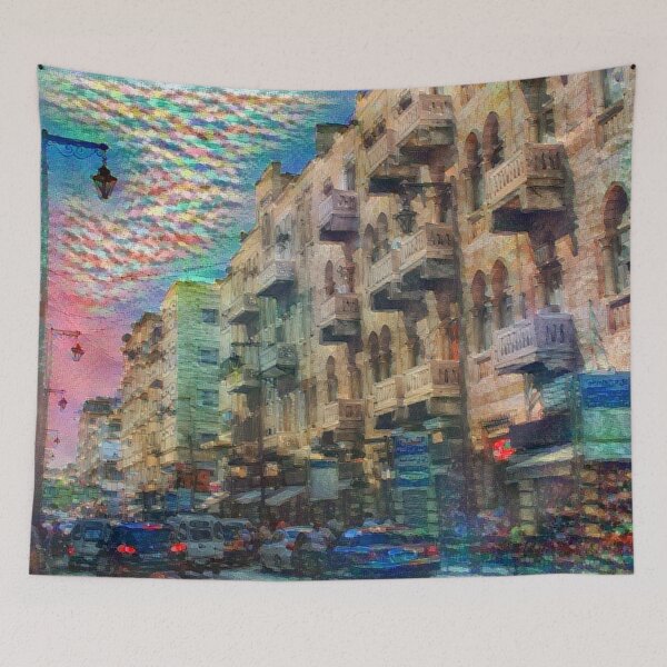 Item preview, A Street from Aleppo - Magi designed and sold by Homsalgia.