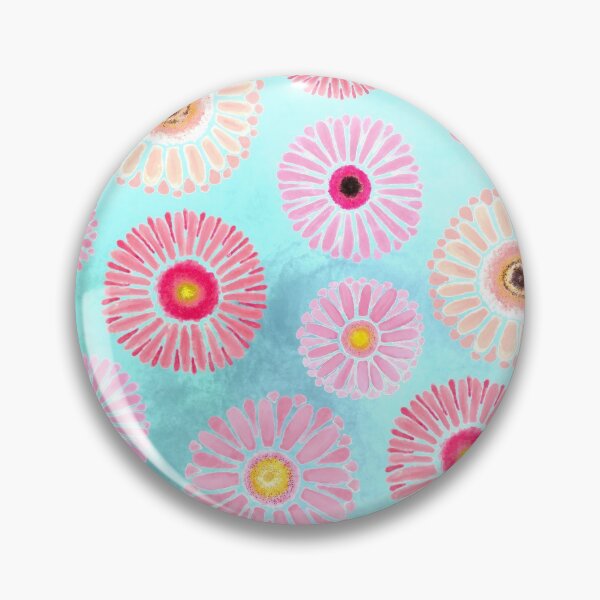 Item preview, Pale gerbera daisies in transparent background designed and sold by Pragonette.