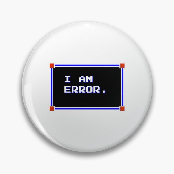 Item preview, I Am Error.  designed and sold by ArtSanders.