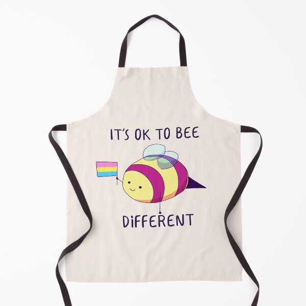 Item preview, It's Ok To Be Different, Pansexual Pride Bee Pun designed and sold by ForTheFrogWar.