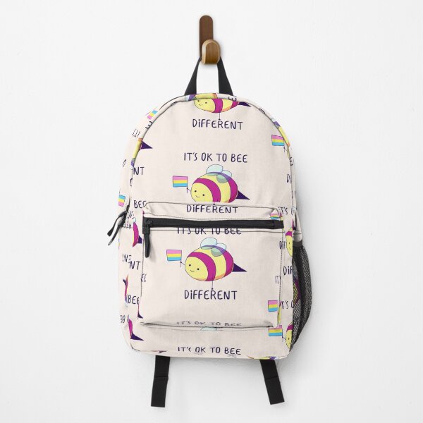 Item preview, It's Ok To Be Different, Pansexual Pride Bee Pun designed and sold by ForTheFrogWar.