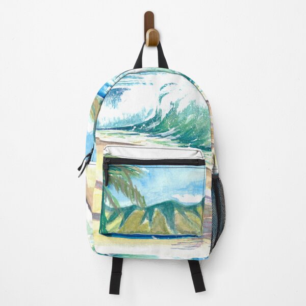 Item preview, Waikiki Waves with Ocean Spray In Honolulu Hawaii designed and sold by artshop77.